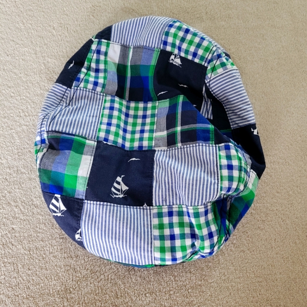 Gymboree Spring Prep patchwork cap